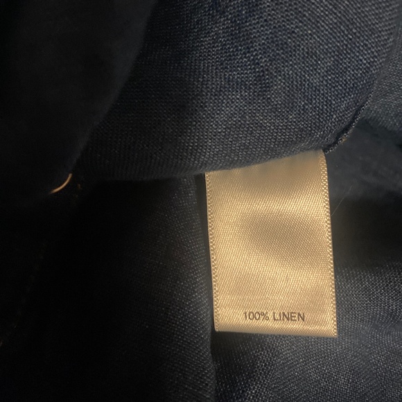 Baird Mcnutt Slim Fit Linen Shirt Sz - Picture 8 of 8